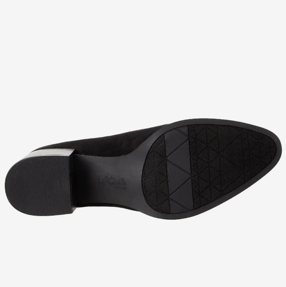 Lifestride Devyn Slip On Loafers Black Micro 7 WIDE - Picture 6 of 10